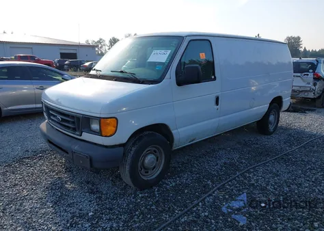 2005 Ford Econoline E150 Van из США, поврежденный, VIN 1FTRE14W35HA20152